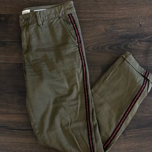 Anthropologie olive chino